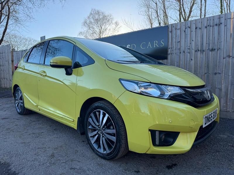 Yellow Used 2015 Honda Jazz EX Hatchback | £6,489 (Fair price) - Image 1/4