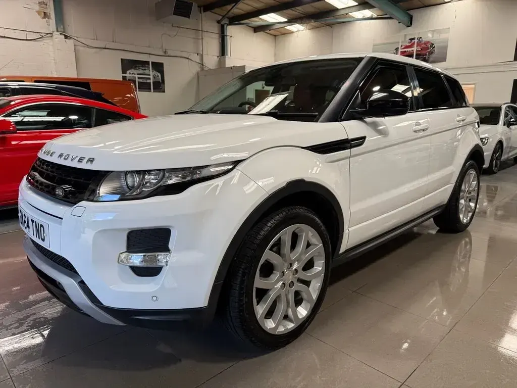 Used Land Rover Range Rover evoque Dynamic 190 HP (139 kW) 2014 White SUV
