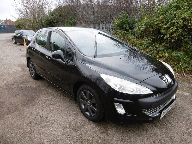 Black Used 2008 Peugeot 308 Sport Hatchback | £2,295 (Expensive) - Image 1/4