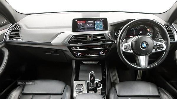 Used BMW X3 M Sport 181 HP (133 kW) 2019 Blue SUV