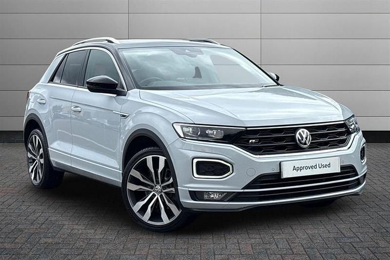 Silver Used 2018 VW T-Roc R-line SUV | £17,950 (Fair price) - Image 1/4