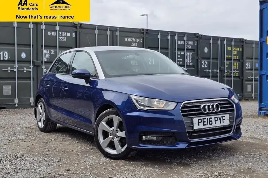 Used Audi A1 Sportback Sport 125 HP (91 kW) 2016 Blue Hatchback