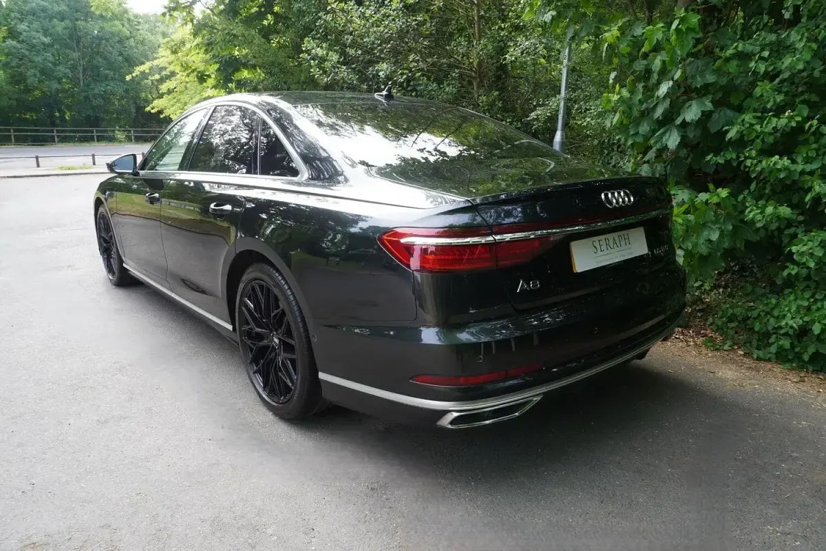 Used Audi A8 S-Line 340 HP (250 kW) 2019 Grey Sedan