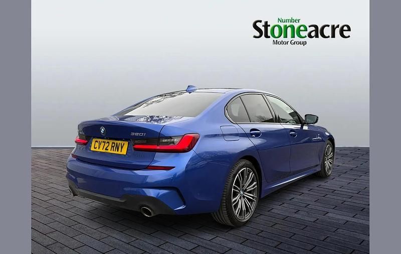 Used BMW 320 M Sport 180 HP (132 kW) 2022 Blue Sedan