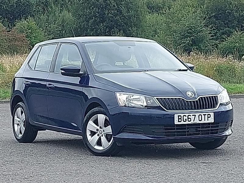 Blue Used 2017 Skoda Fabia SE Hatchback | £8,698 (Fair price) - Image 1/4