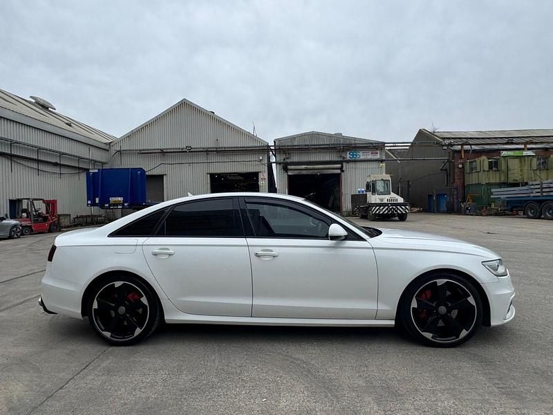 Used Audi A6 Black Edition 2014 White Sedan