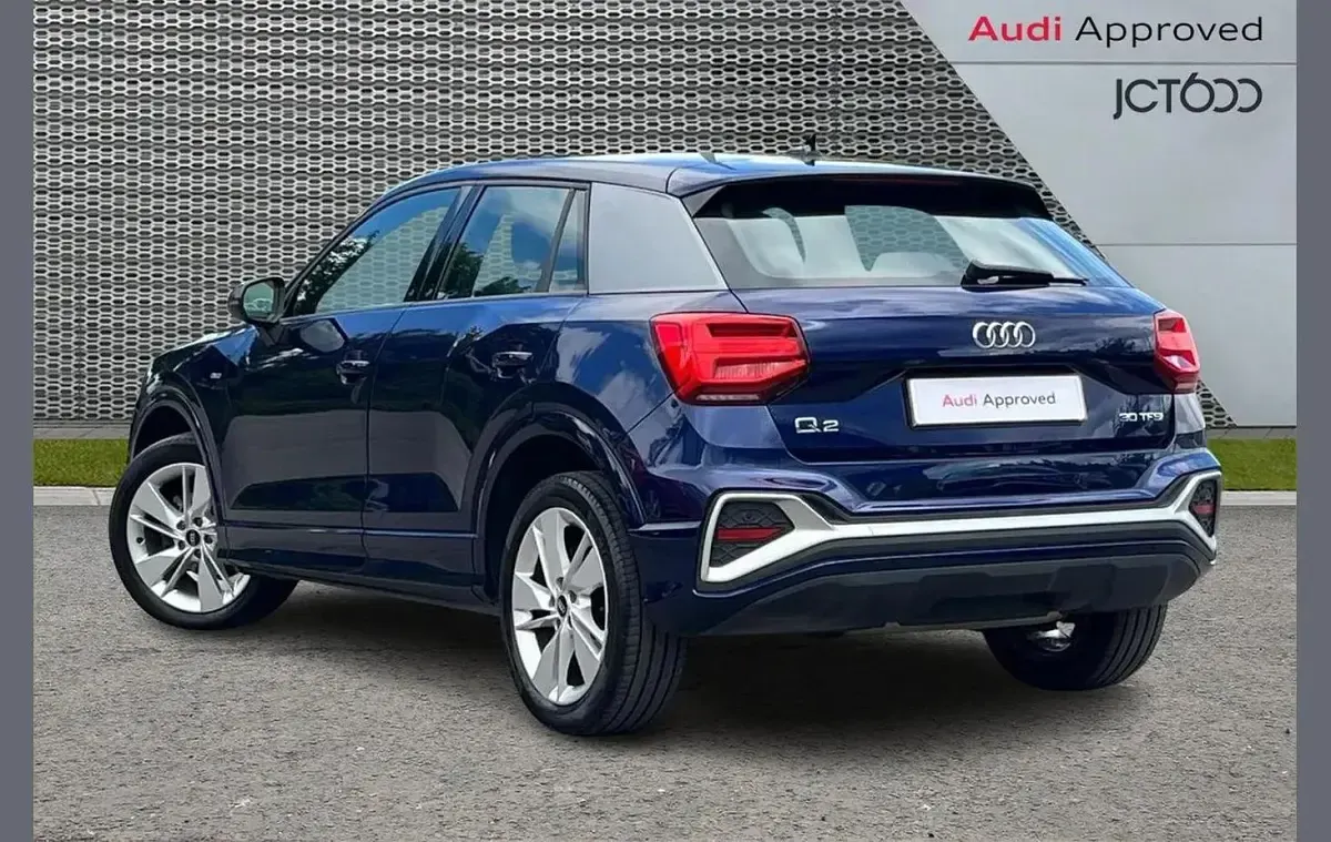 Used Audi Q2 S-Line 108 HP (79 kW) 2022 Blue SUV