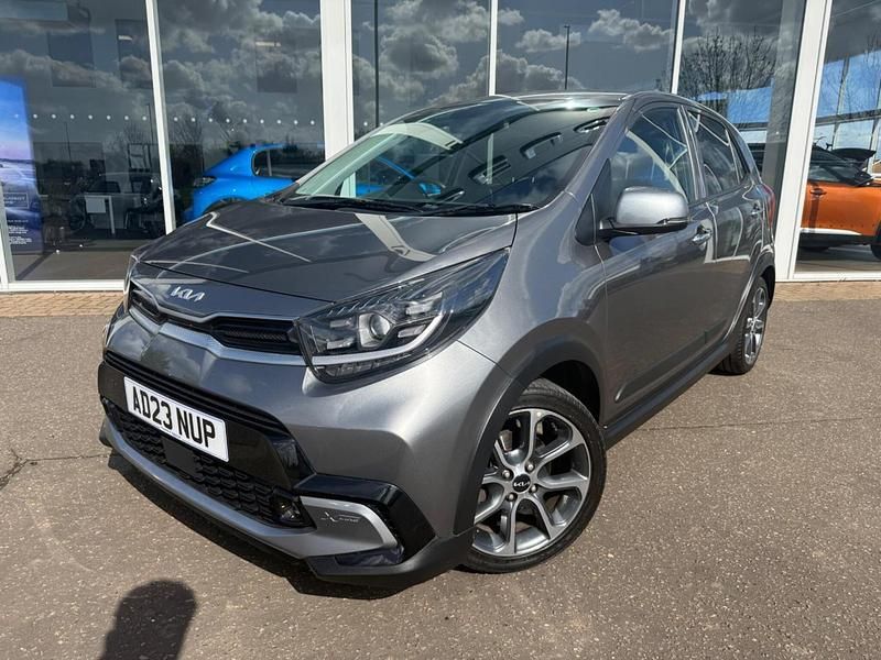 Used Kia Picanto X-Line 66 HP (48 kW) 2023 Grey Hatchback