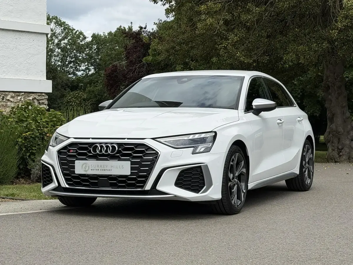 Used Audi S3 Sportback Business 310 HP (228 kW) 2021 White Hatchback