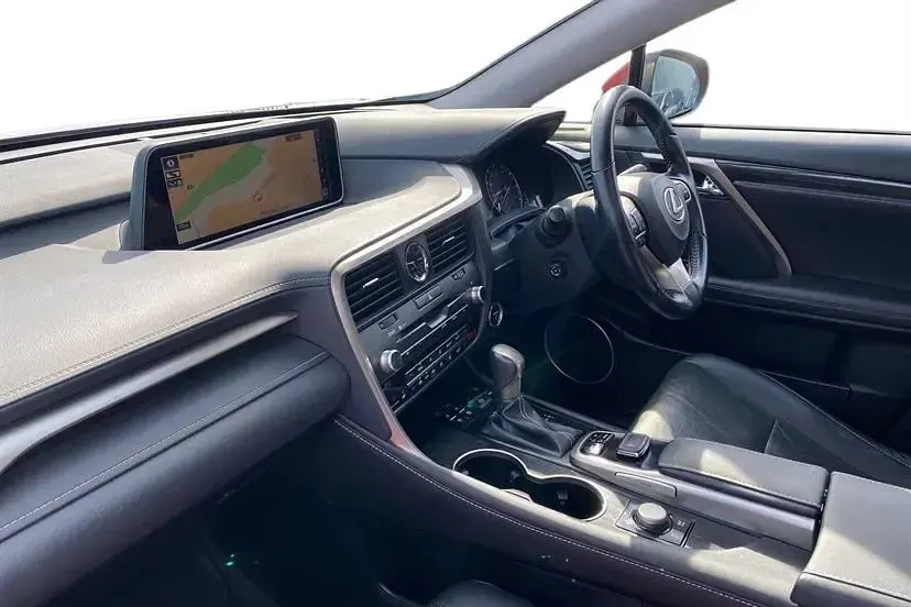 Used Lexus RX450h 313 HP (230 kW) 2019 Mesa red SUV
