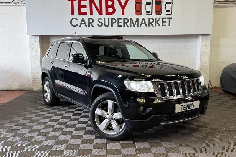 Used Jeep Grand Cherokee Overland 237 HP (174 kW) 2012 Green SUV