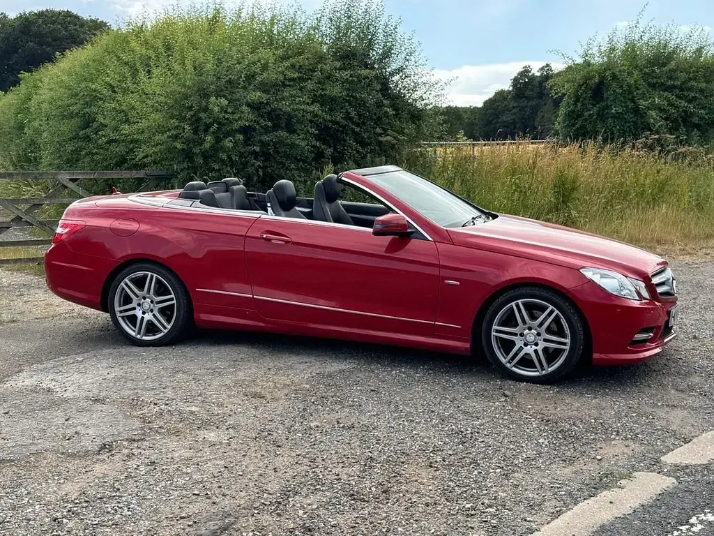 Used Mercedes E250 Sport Edition 2012 Red Cabriolet