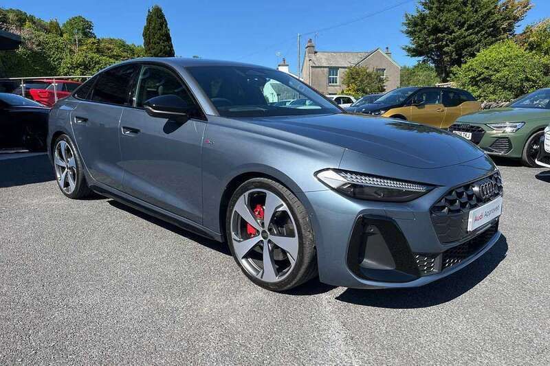 Blue Used 2025 Audi A5 Advanced Coupe | £45,495 - Image 1/4