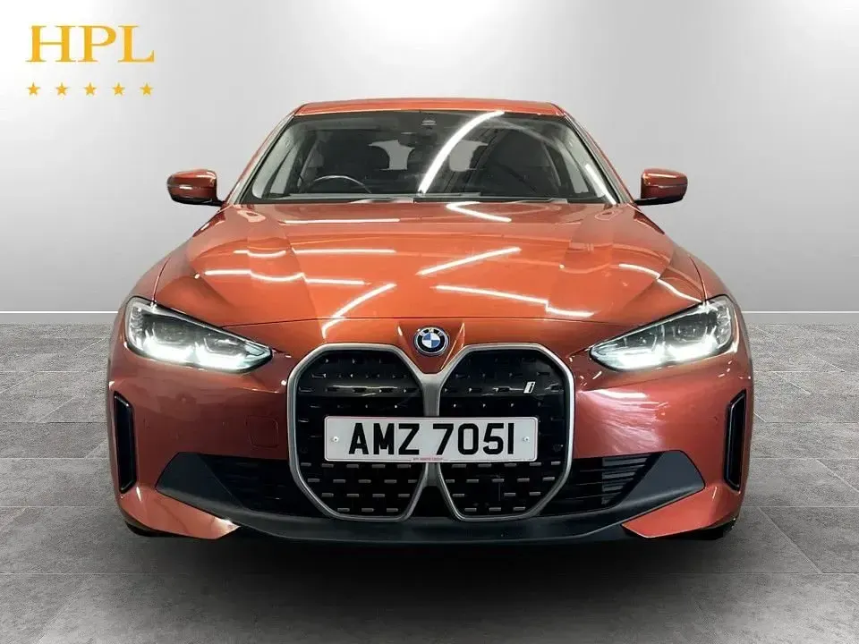 Used BMW i4 Sport Line 250 kW (340 HP) 2023 Orange Sedan