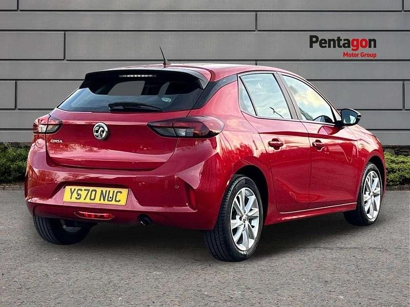 Used Vauxhall Corsa 73 HP (53 kW) 2020 Red Hatchback