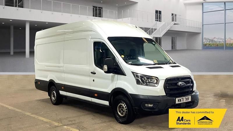 White Used 2021 Ford Transit S Van | £14,743 (Fair price) - Image 1/4