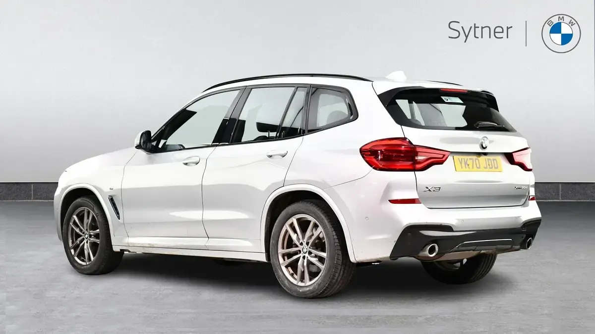 Used BMW X3 M Sport 187 HP (137 kW) 2020 Silver SUV