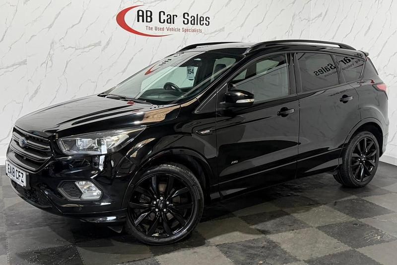 Used Ford Kuga ST-Line X 180 HP (132 kW) 2018 Black SUV