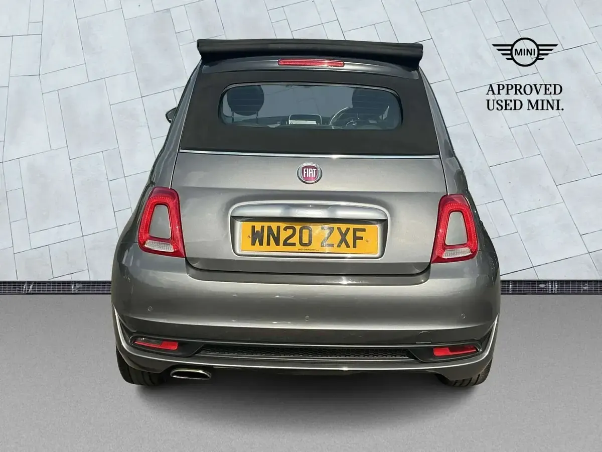 Used Fiat 500 Rock 69 HP (50 kW) 2020 Grey Cabriolet