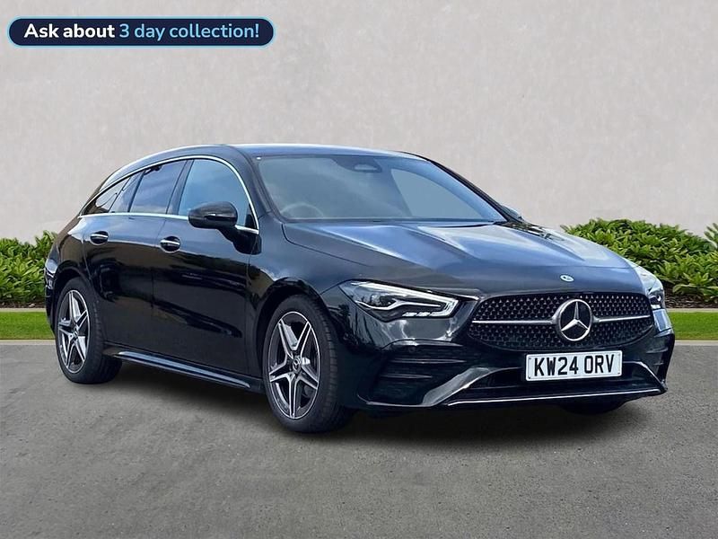 Black Used 2024 Mercedes CLA180 Executive Sedan | £22,499 (Fair price) - Image 1/4