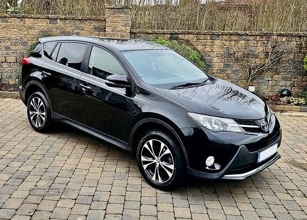Black Used 2015 Toyota RAV4 SUV | £9,425 (Fair price) - Image 1/4