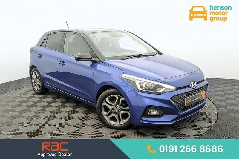 Blue Used 2019 Hyundai i20 Hatchback | £8,799 (Fair price) - Image 1/3