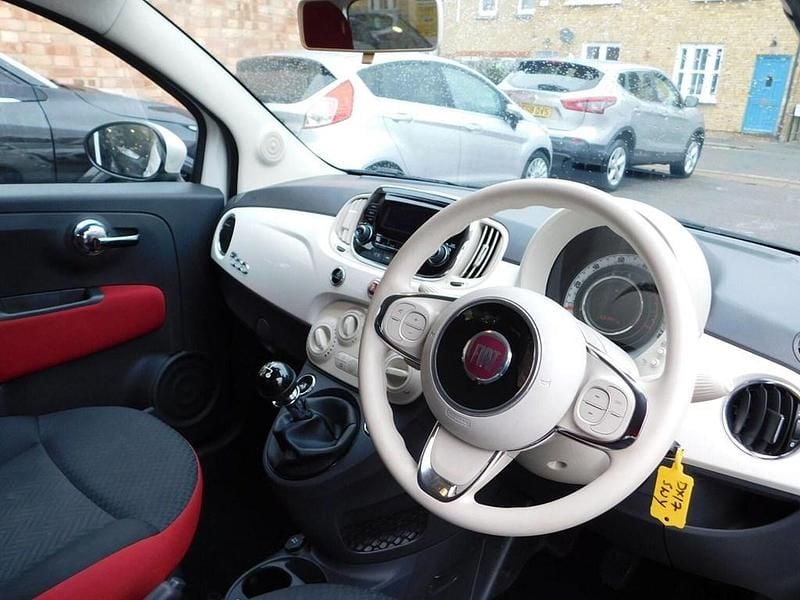 Used Fiat 500 Pop Star 69 HP (50 kW) 2017 White Hatchback