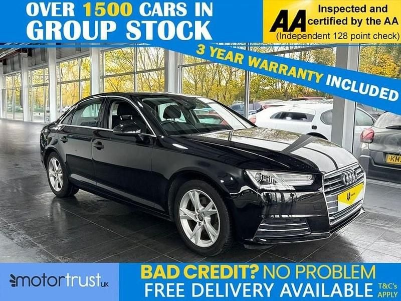 Black Used 2017 Audi A4 Sport Sedan | £11,195 (Good price) - Image 1/2