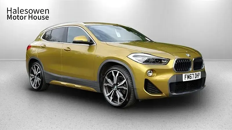 Used BMW X2 M Sport 190 HP (139 kW) 2018 Gold SUV