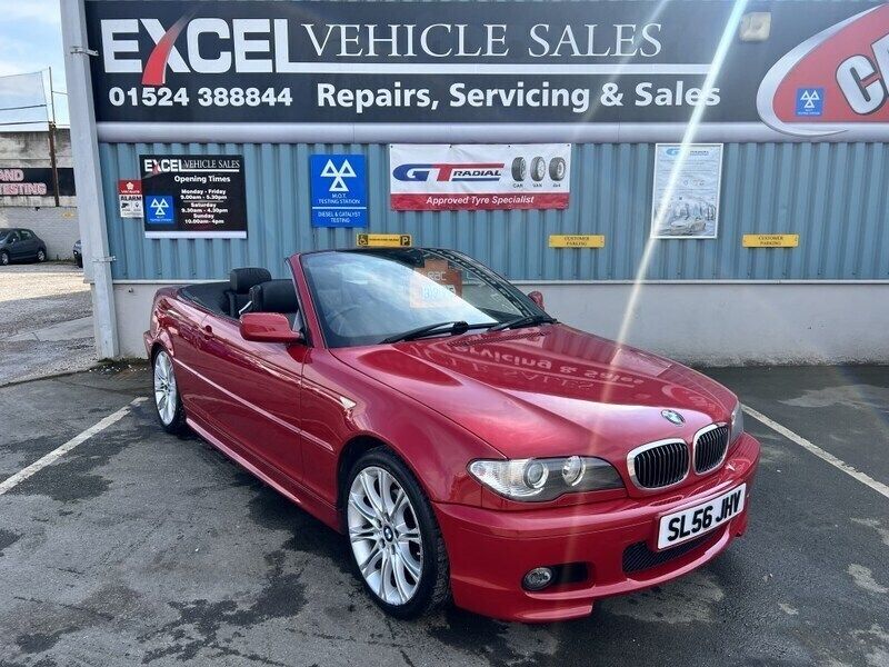 Red Used 2006 BMW 320 Cabriolet M Sport Cabriolet | £2,995 - Image 1/4