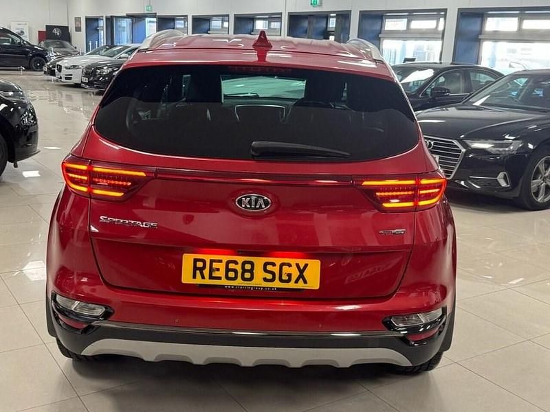 Used Kia Sportage GT-Line 134 HP (98 kW) 2018 Red SUV