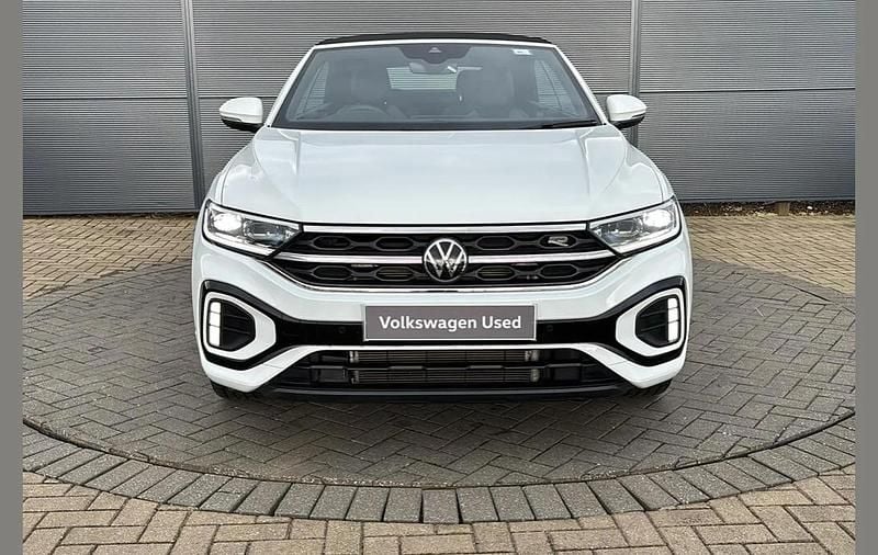 Used VW T-Roc Cabriolet R-line 147 HP (108 kW) 2023 White Cabriolet