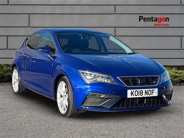 Blue Used 2018 Seat Leon FR Hatchback | £9,999 (Good price) - Image 1/4