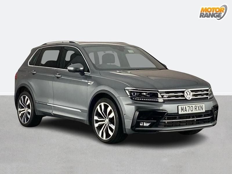 Used VW Tiguan R-line 150 HP (110 kW) 2020 Grey SUV