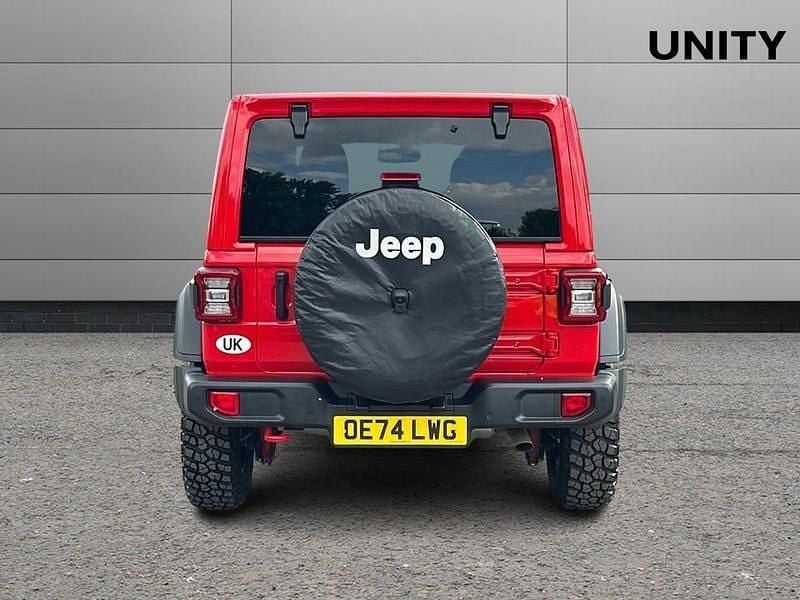 Used Jeep Wrangler Rubicon 2024 Firecracker red SUV