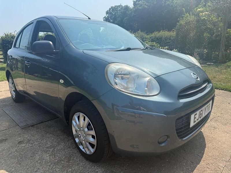 Grey Used 2011 Nissan Micra Visia Hatchback | £2,499 (Good price) - Image 1/4