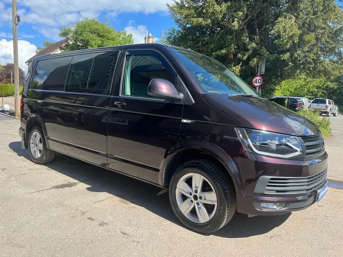 Used VW Transporter Highline 2016 Mauve purple Van