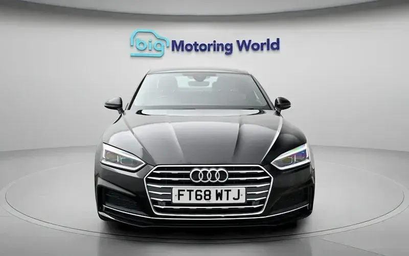 Begagnad Audi A5 S-Line 190 HK (139 kW) 2019 Svart Sportkupé