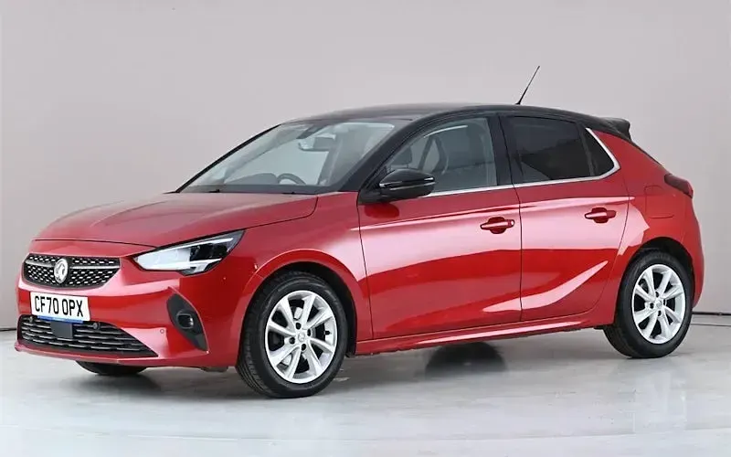 Second-hand Vauxhall Corsa Elite 101 CP (74 kW) 2020 Roșu Hatchback