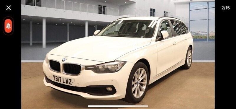 White Used 2017 BMW 316 Estate | £8,695 - Image 1/4