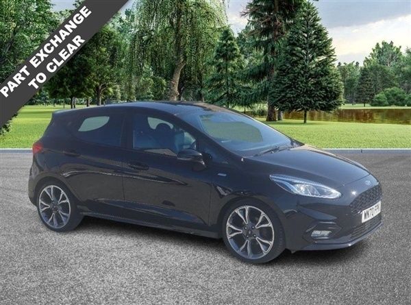 Black Used 2020 Ford Fiesta ST-Line X Hatchback | £8,495 (Good price) - Image 1/1