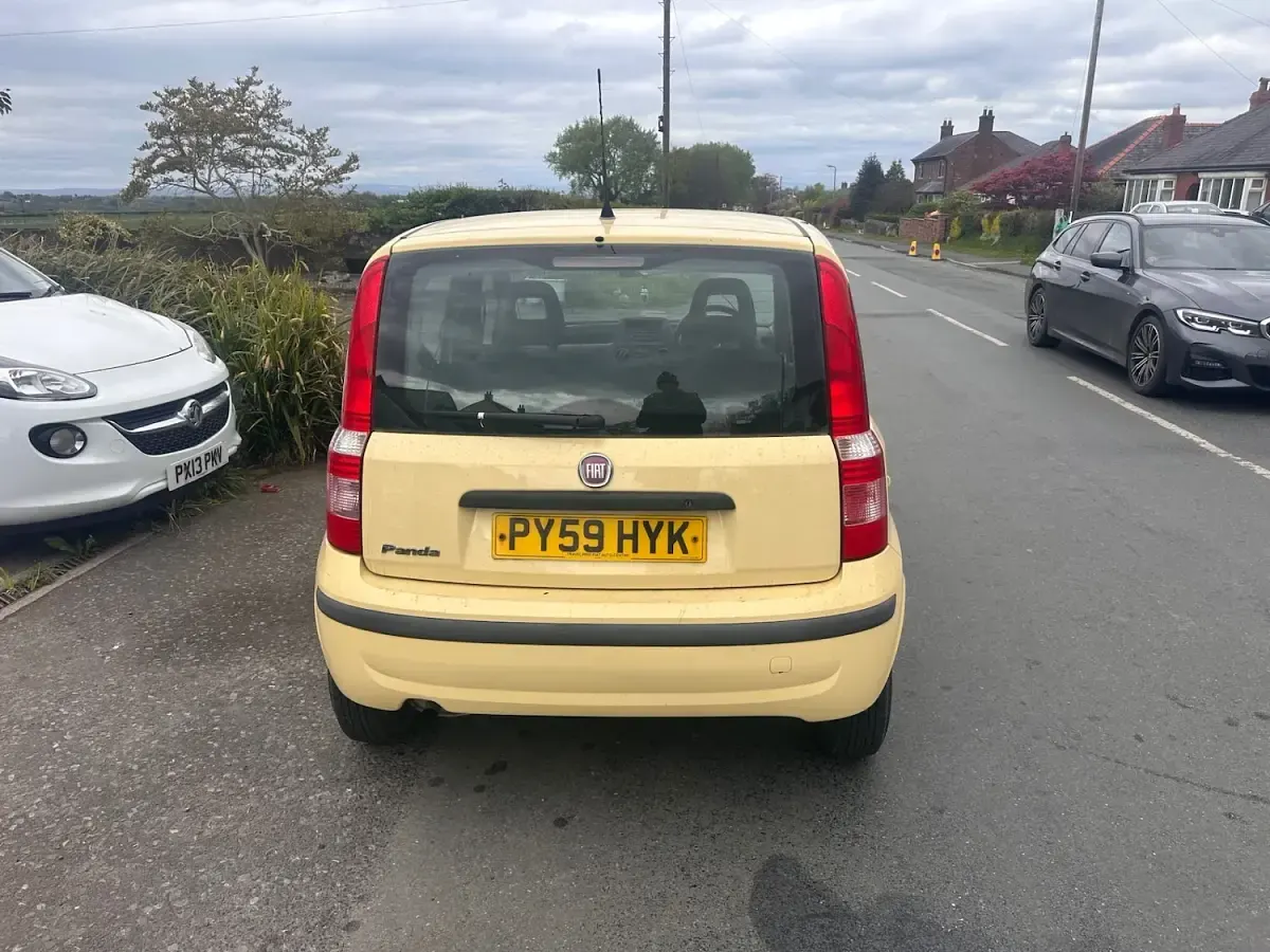 Used Fiat Panda Active 54 HP (39 kW) 2009 Yellow Hatchback