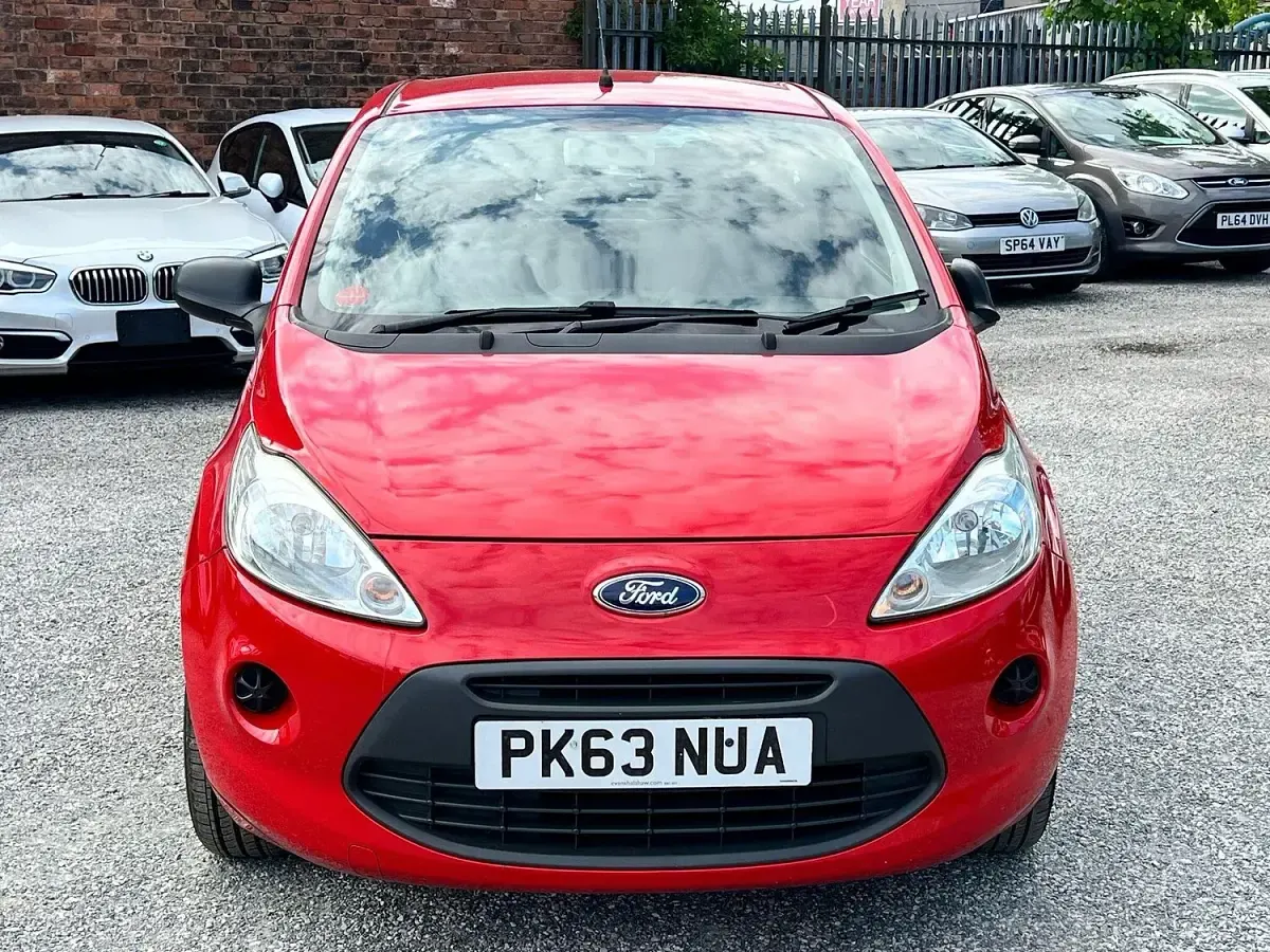 Used Ford Ka Studio 69 HP (50 kW) 2013 Red Hatchback