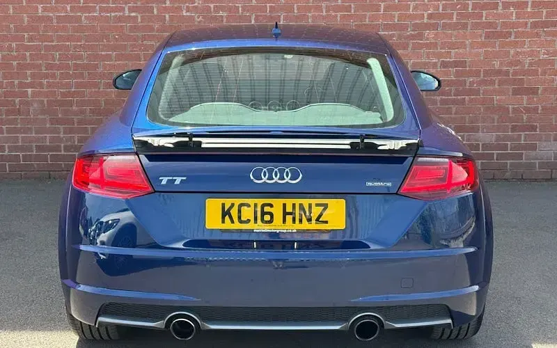 Used Audi TT S-Line 230 HP (169 kW) 2016 Blue Coupe