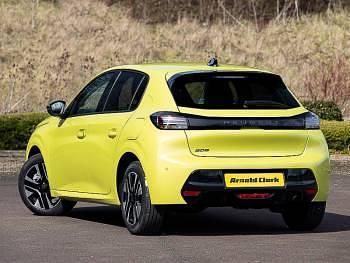 New Peugeot 208 Allure 2026 Yellow Hatchback