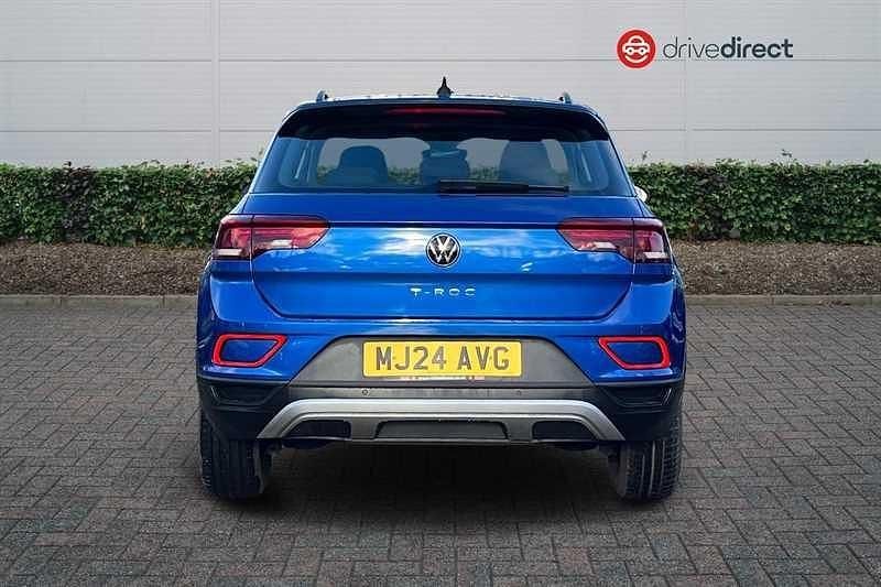 Used VW T-Roc Life 110 HP (80 kW) 2024 Blue SUV