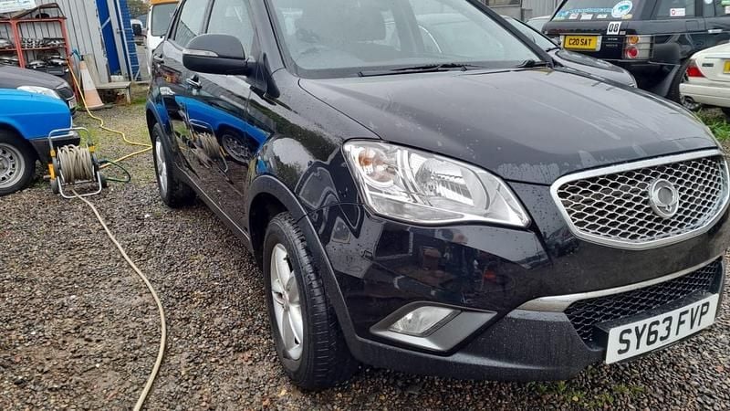 Used Ssangyong (KGM) Korando 2013 Black Estate