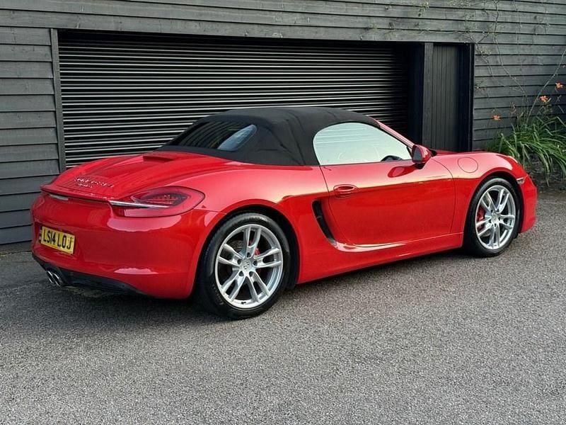 Used Porsche Boxster 315 HP (231 kW) 2014 Red Cabriolet