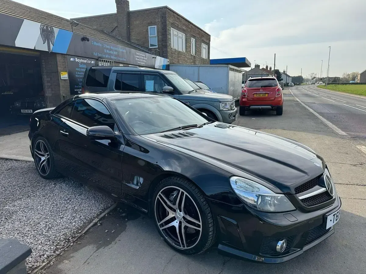 Used Mercedes SL63 AMG AMG 2008 Black Cabriolet