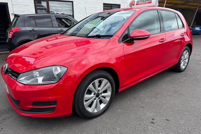 Red Used 2013 VW Golf VII SE Hatchback | £4,995 (Fair price) - Image 1/1